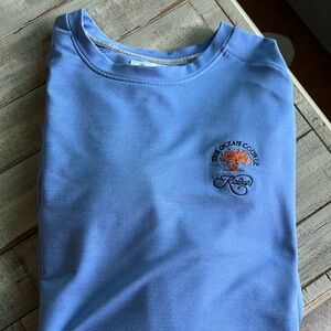 Peter Millar Sweater, Kiawah Island - The Ocean Course, Size - L, Color - Blue